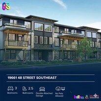 19661-19648 48 St SE in Calgary, AB - Building Photo