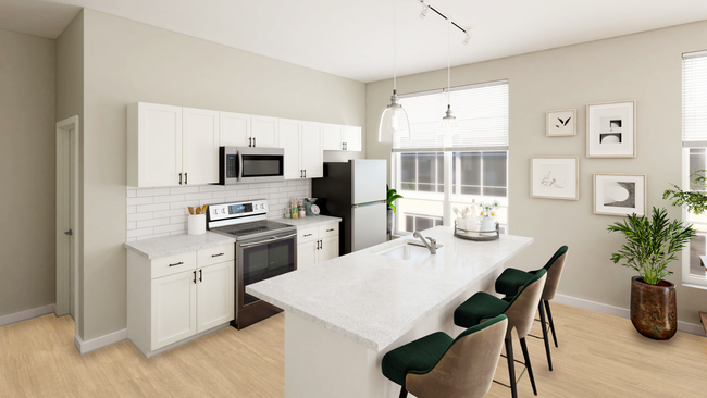 Apartments at the Yard: Devon in Grandview Heights, OH - Foto de edificio - Building Photo