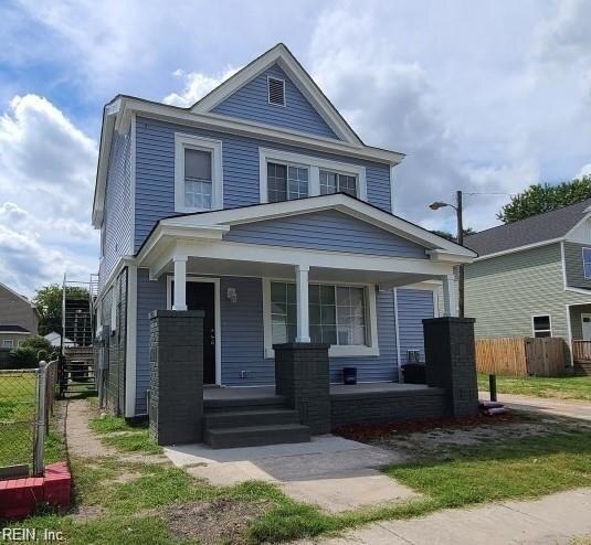 1517 Summit Ave, Unit B in Portsmouth, VA - Building Photo