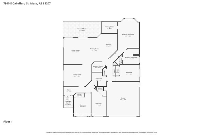 7940 E Caballero St in Mesa, AZ - Building Photo - Building Photo