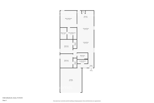 5106 Valhalla Dr in Ennis, TX - Foto de edificio - Building Photo