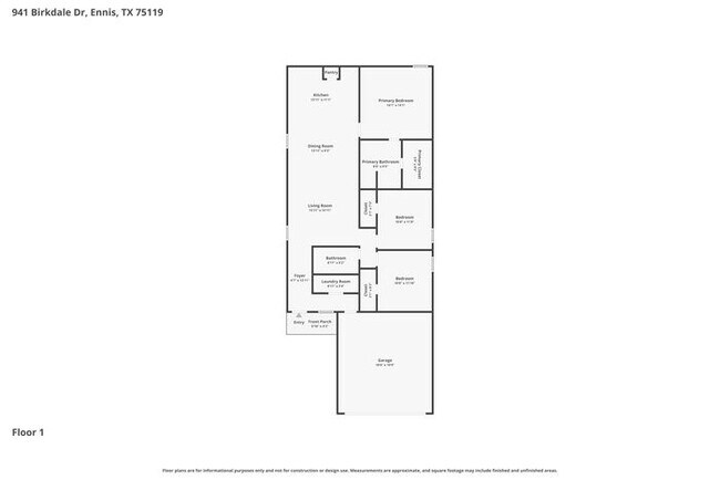 941 Birkdale Dr in Ennis, TX - Building Photo - Building Photo