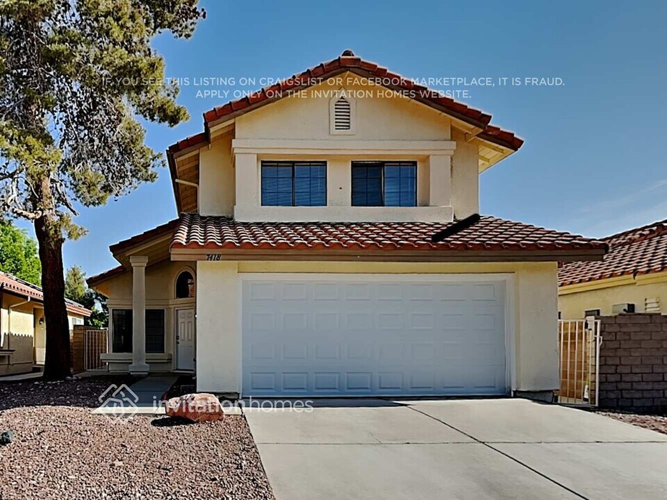 7418 Coffeyville Ave in Las Vegas, NV - Building Photo