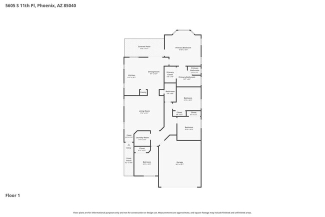 5605 S 11th Pl in Phoenix, AZ - Building Photo - Building Photo