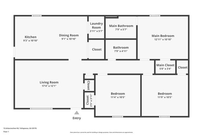 15 Arbacoochee Rd in Tallapoosa, GA - Building Photo - Building Photo
