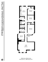 2748 N. Lincoln in Chicago, IL - Foto de edificio - Floor Plan