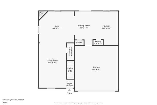 1742 Eastway Dr in Dallas, NC - Building Photo - Building Photo
