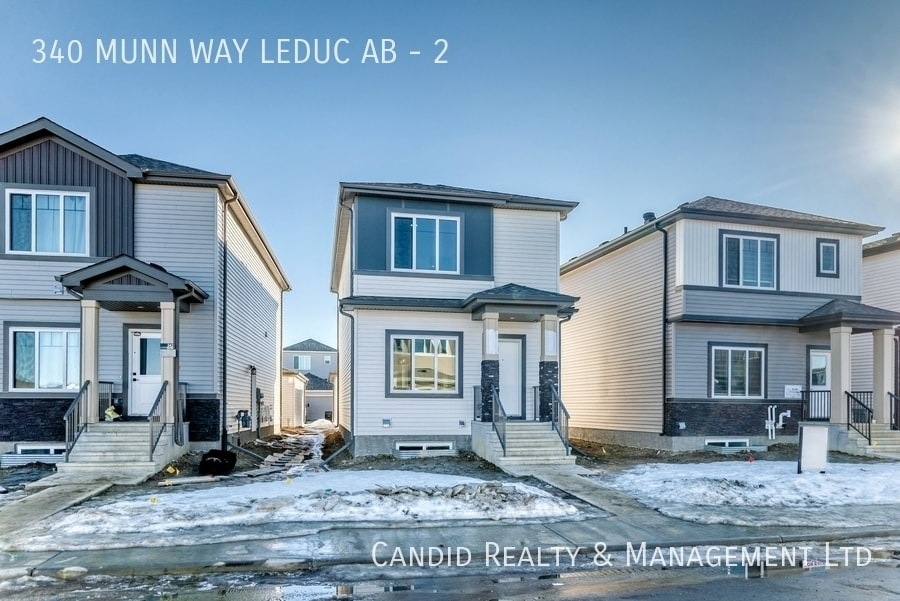 340 Munn Way in Leduc, AB - Building Photo