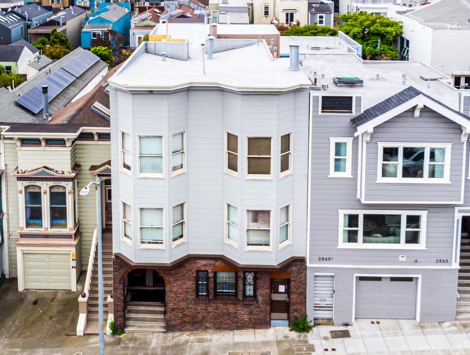 2855 Bush St in San Francisco, CA - Building Photo