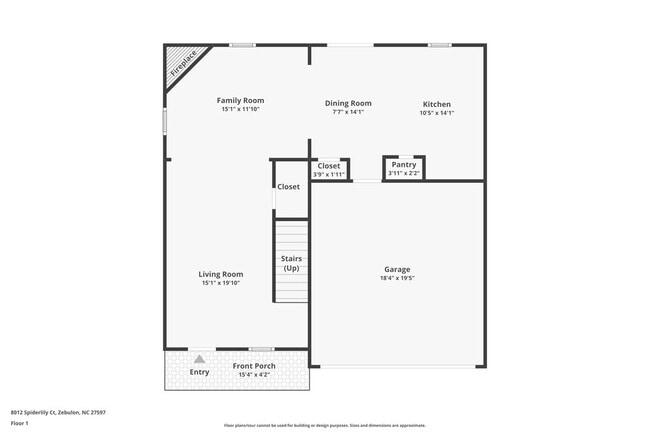 8012 Spiderlily Ct in Zebulon, NC - Foto de edificio - Building Photo