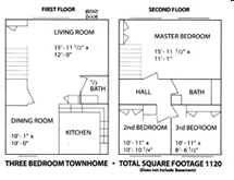 Kirkridge Park Cooperative in Belleville, MI - Foto de edificio - Floor Plan