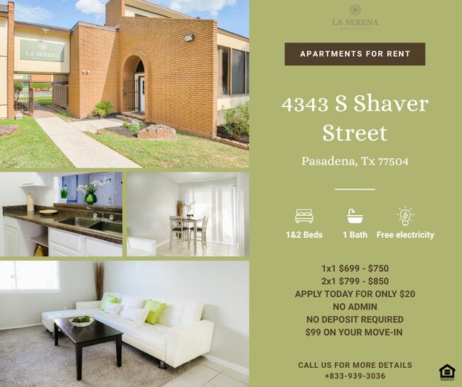 La Serena Apartments in Pasadena, TX - Building Photo - Building Photo