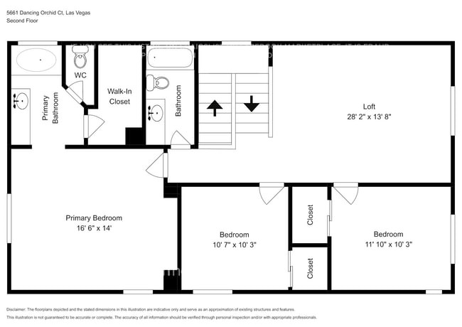 5661 Dancing Orchid Ct in Las Vegas, NV - Foto de edificio - Building Photo