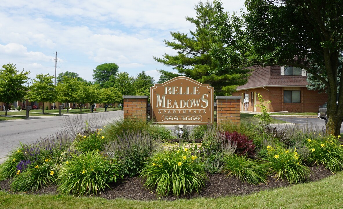 Belle Meadows Apartments in Bellefontaine, OH - Building Photo