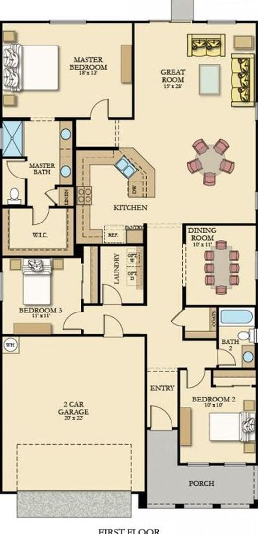 property at 1800 Cielo Falls Dr