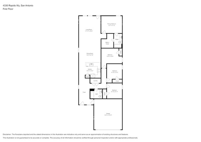 4330 Rapids Way in San Antonio, TX - Foto de edificio - Building Photo