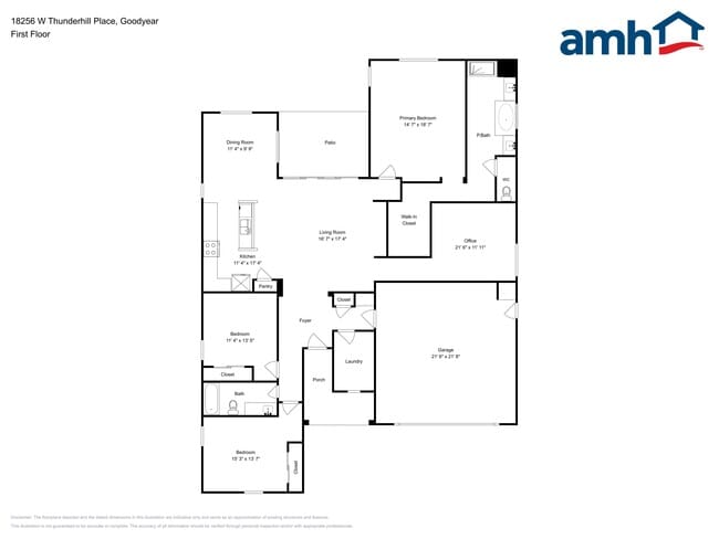 18256 W Thunderhill Pl in Goodyear, AZ - Building Photo - Building Photo