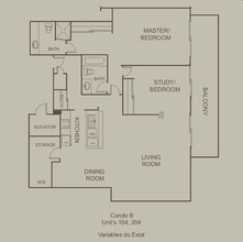 The Claremont Terrace in Oakland, CA - Building Photo - Floor Plan