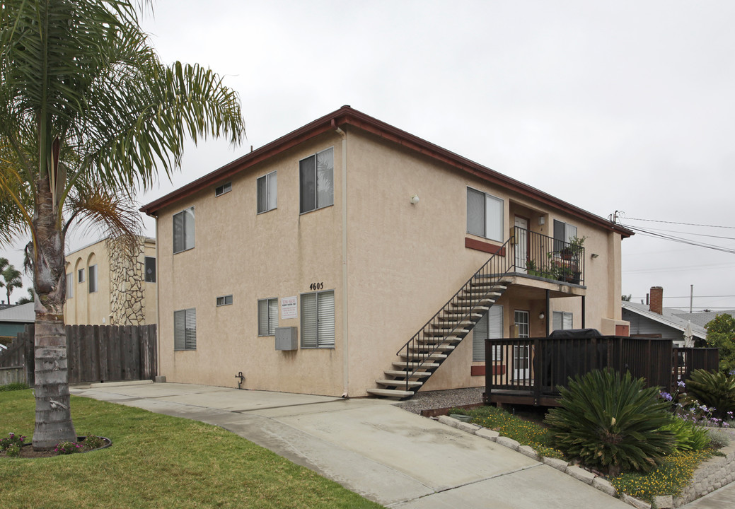 4605 Georgia St in San Diego, CA - Foto de edificio