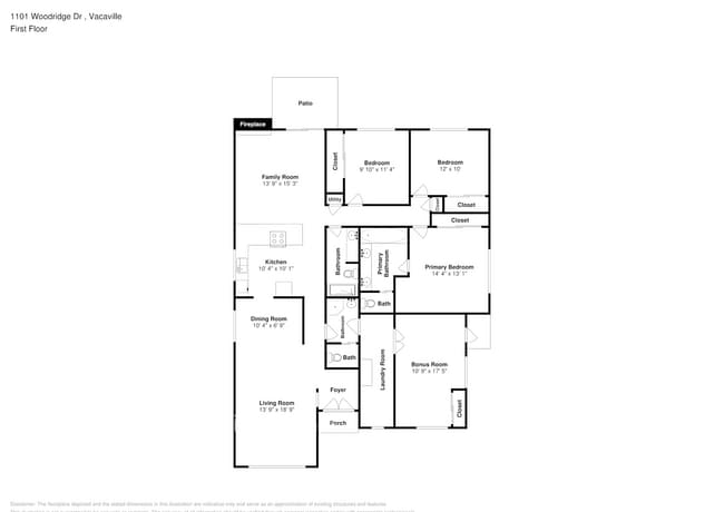 1101 Woodridge Dr in Vacaville, CA - Building Photo - Building Photo