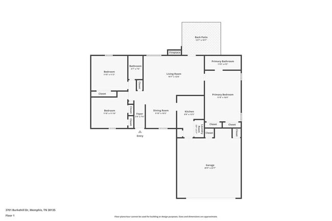 3701 Burkehill Dr in Bartlett, TN - Foto de edificio - Building Photo