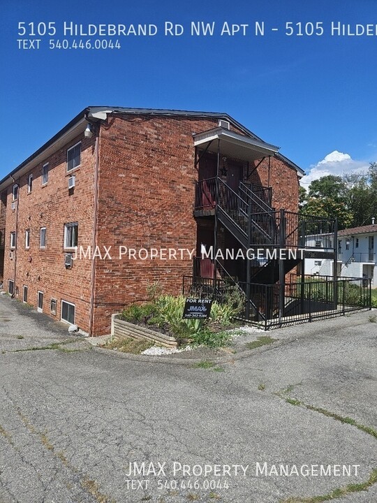 5105 Hildebrand Rd NW in Roanoke, VA - Foto de edificio