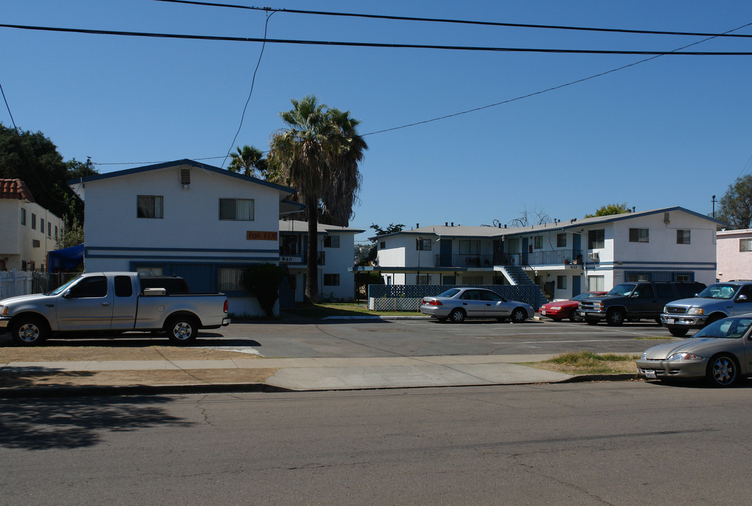 Orange Avenue Apartments in El Cajon, CA - Building Photo