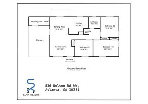 836 Bolton Rd NW in Atlanta, GA - Building Photo