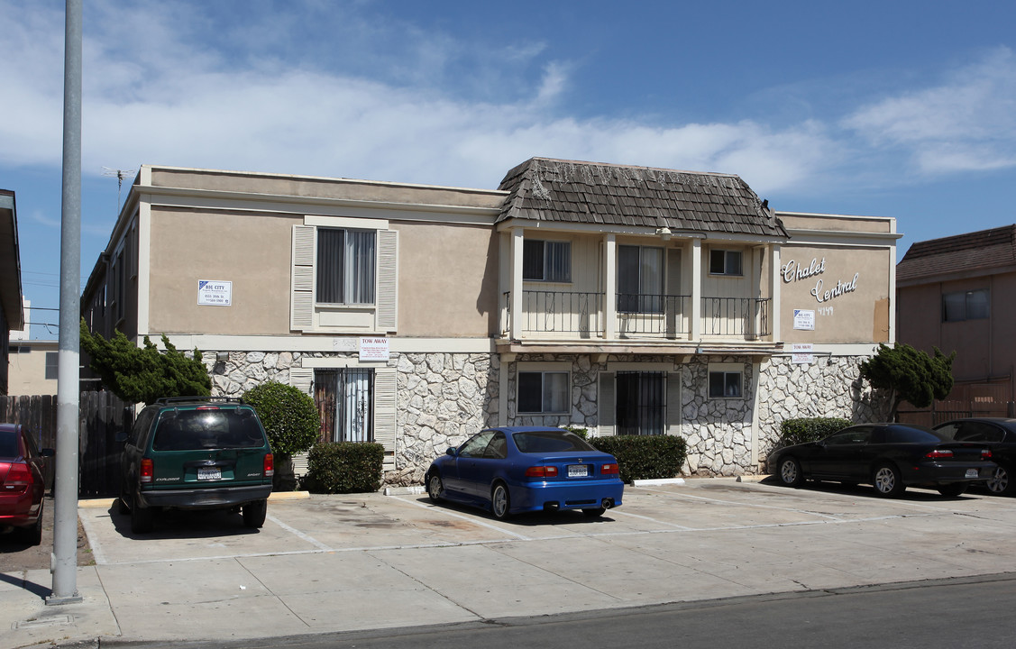 Chalet Central in San Diego, CA - Building Photo