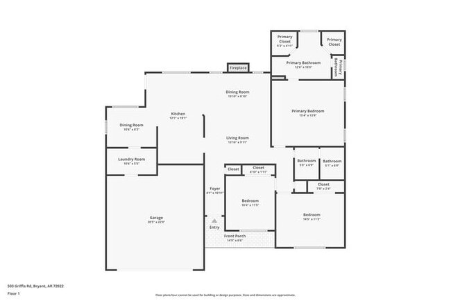 503 Griffis Rd in Bryant, AR - Building Photo - Building Photo