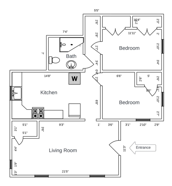 6749 Eastern Ave, Unit B in Takoma Park, MD - Foto de edificio - Building Photo