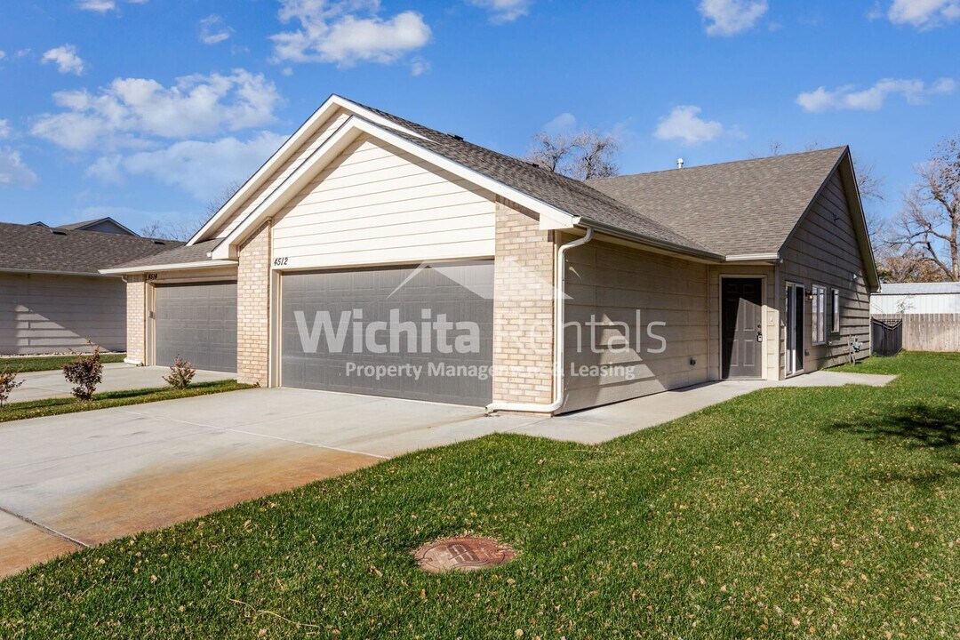 4512 N Sandplum St-Unit -4512 N. Sandplum in Wichita, KS - Building Photo