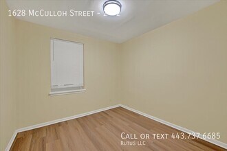 1628 McCulloh St-Unit -2 in Baltimore, MD - Building Photo - Building Photo