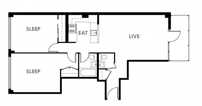 property at 5900 N Sheridan Rd