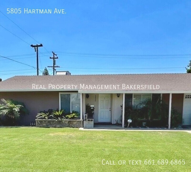 5805 Hartman Ave in Bakersfield, CA - Building Photo