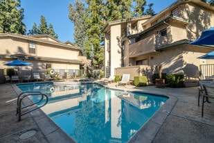 Marbella Villa Apartments in Chino, CA - Building Photo