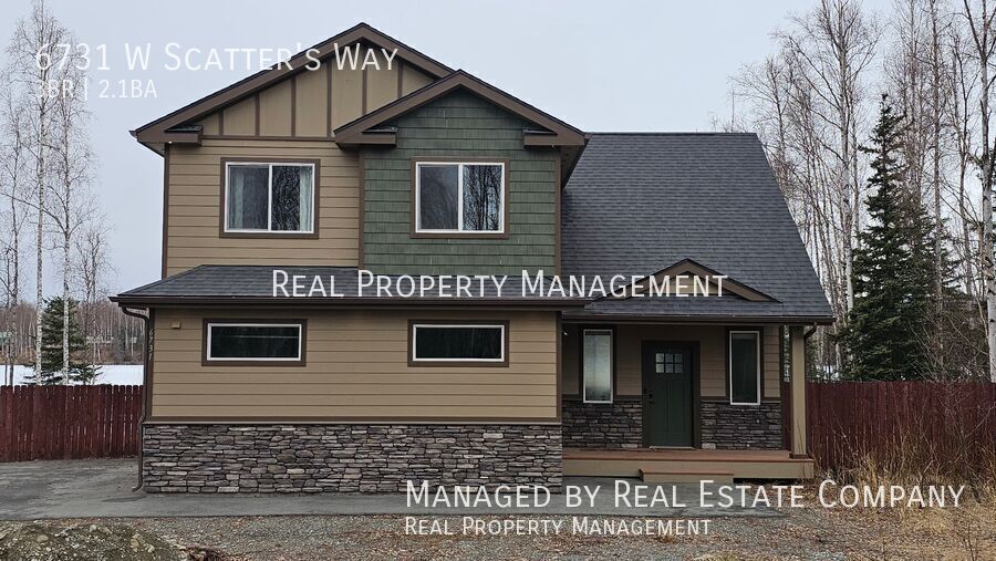 6731 Scatter's Way in Wasilla, AK - Foto de edificio