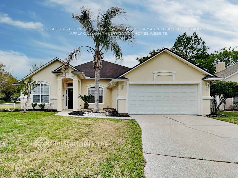 512 Tupelo Trce in Jacksonville, FL - Building Photo