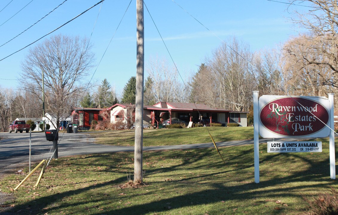 Ravenwood Mobile Home Park in Johnsonville, NY - Building Photo