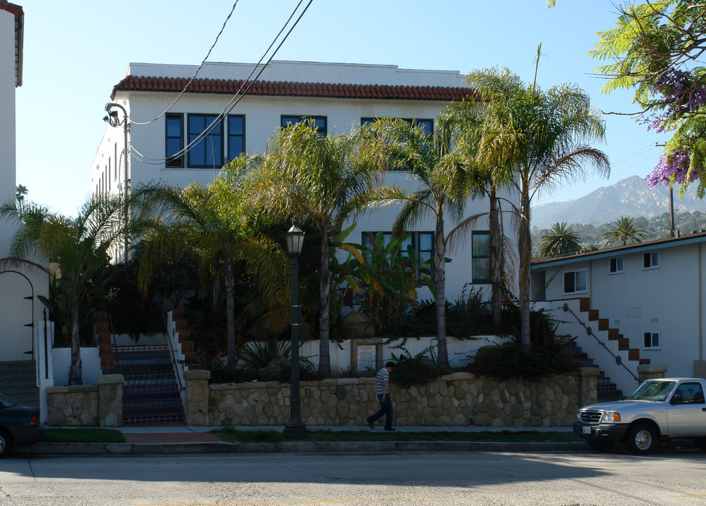 Old Raffour House in Santa Barbara, CA - Building Photo