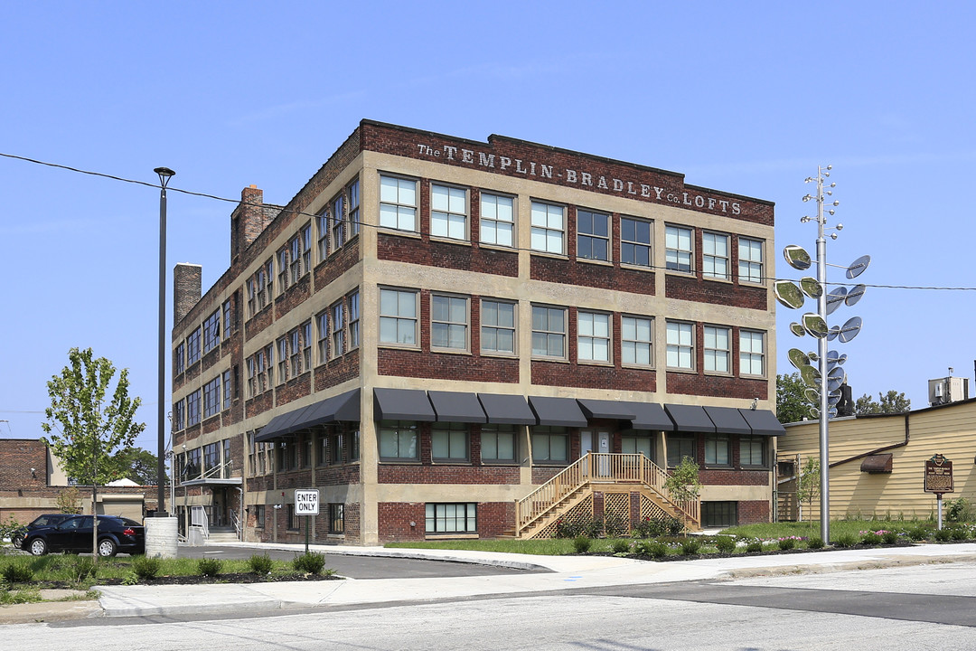 Templin-Bradley Co. Lofts in Cleveland, OH - Foto de edificio