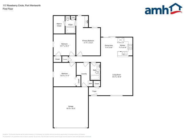 117 Roseberry Cir in Port Wentworth, GA - Foto de edificio - Building Photo
