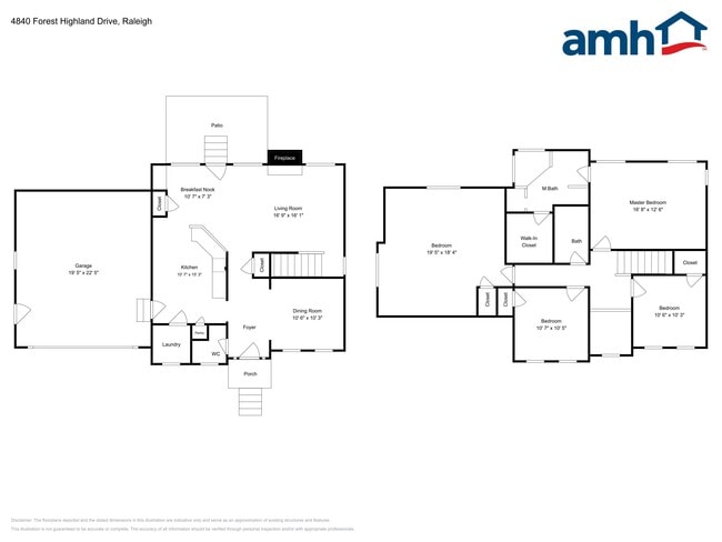 4840 Forest Highland Dr in Raleigh, NC - Foto de edificio - Building Photo