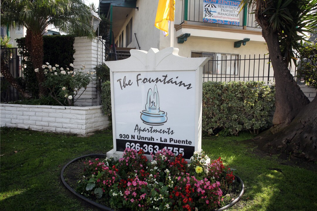 The Fountains Apartments in La Puente, CA - Foto de edificio