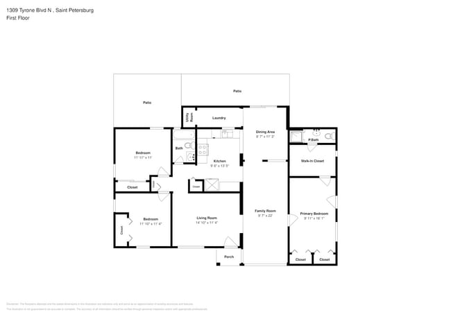 1309 Tyrone Blvd N in St. Petersburg, FL - Building Photo - Building Photo