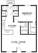Eagle Ridge in Hobbs, NM - Foto de edificio - Floor Plan
