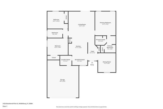 4126 Weathered Pine Ct in Middleburg, FL - Foto de edificio - Building Photo