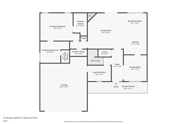 1214 Braemar Highland Dr in Zebulon, NC - Building Photo - Building Photo