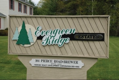 Evergreen Ridge Estates in Brewer, ME - Building Photo - Building Photo