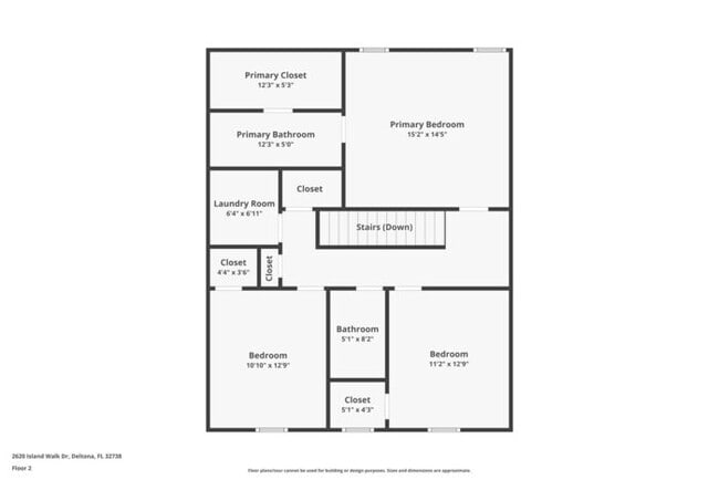 2640 Island Walk Dr in Deltona, FL - Foto de edificio - Building Photo